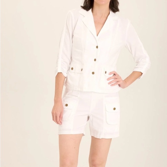 White Women's Jacket - Picture 4 of 7